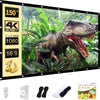 0-120 Inch Portable Foldable High-definition Wrinkle Resistant Projection Screen