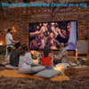 0-120 Inch Portable Foldable High-definition Wrinkle Resistant Projection Screen