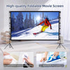 0-120 Inch Portable Foldable High-definition Wrinkle Resistant Projection Screen