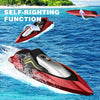 4DRC S5 Fast RC Boat For Pools And Lakes, 2.4 GHz 20- MPH Racing Boats For Kids